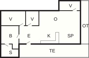 บ้านพัก | ผังชั้นอาคาร