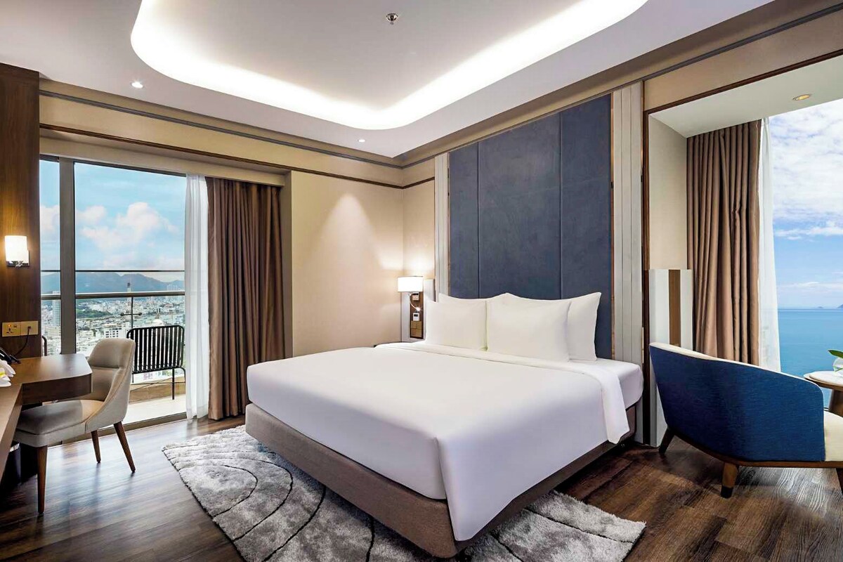 Habitación cuádruple familiar, no fumadores | Sábanas de algodón egipcio y ropa de cama de alta calidad