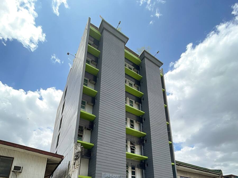 Façade de lâhĂ©bergement