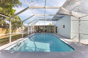 Alberca al aire libre 