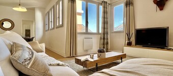 Au coeur de ville, bel appt 3 chambres de 105m2.
