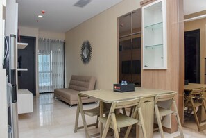 Apartment | Dining room - Exclusive And Comfort 2Br Apartment At Sudirman Suites (Jakarta)