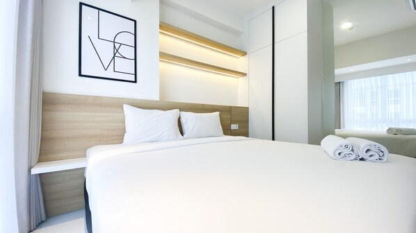 2 bedrooms, individually decorated, individually furnished, free WiFi - Nice And Comfortable 2Br At 20Th Floor Tokyo Riverside Apartment (Teluknaga)