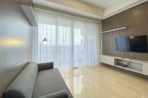 Apartment | Living area - Comfort 2Br At Menteng Park Apartment (Jakarta)