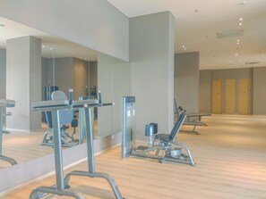 Gym - Simply Look And Comfort 1Br Vasanta Innopark Apartment (Cikarang)