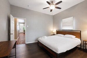 Appartement | 4 chambres, espace de travail pour ordinateurs portables