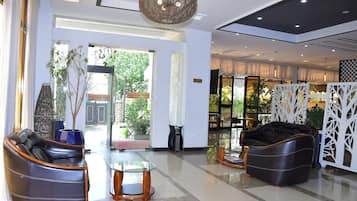 Sala de estar en el lobby