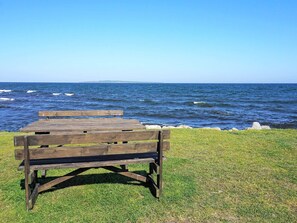 Outdoor dining - 6 Person Holiday Home in Solvesborg (Sölvesborg)