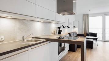 Apartment | Private kitchen | Fridge