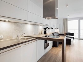 Apartamento | Cocina privada | Frigorífico