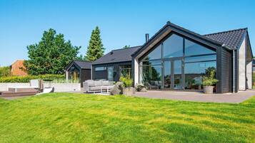 Vue depuis lâhĂ©bergement