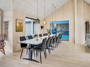 House | Dining - Luxury Retreat With Pool - By Traum Ferienwohnungen (Jægerspris)