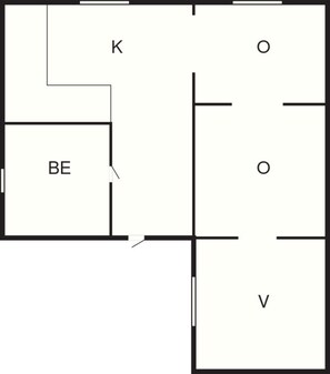 Floor plan - 4 Person Holiday Home in Tallberg (Tallberg)