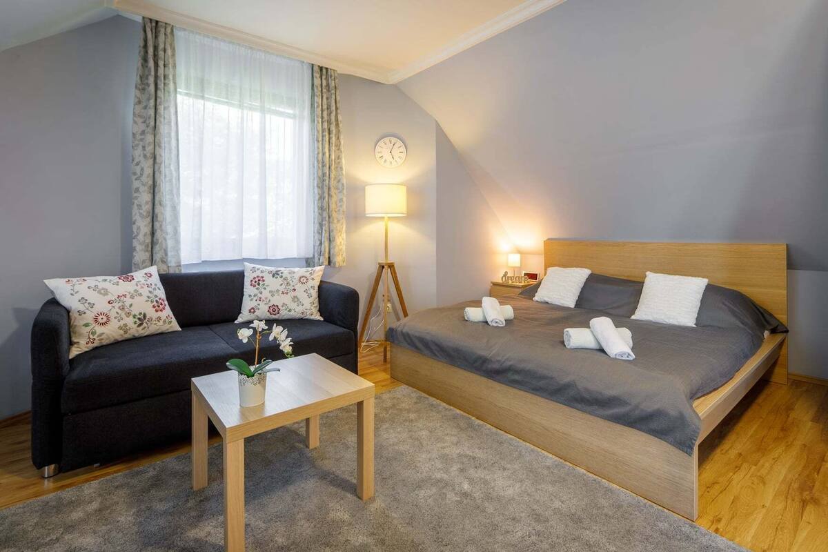 Exclusive Studio | In-room safe, blackout curtains, iron/ironing board