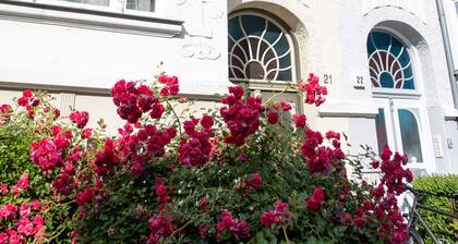 Neu renoviert: 2-Raum Ferienwohnung in Villenviertel - Bahnhofsnähe