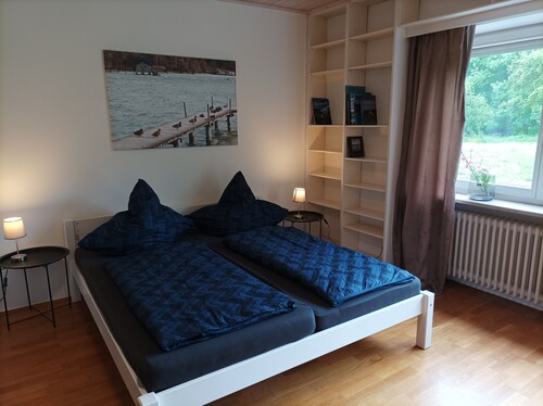 Ferienhaus mit großem Garten in Bierdorf am Ammersee 