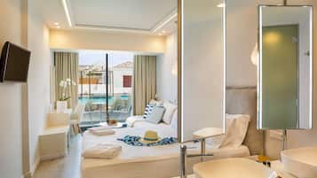 Comfort-værelse med dobbeltseng eller 2 enkeltsenge - 1 soveværelse | Premium-sengetøj, senge med madrasser af memory foam