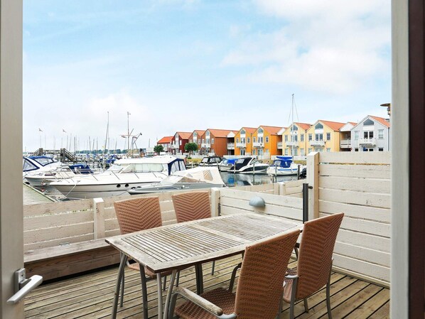 Hus | Udsigt fra overnatningsstedet