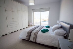 Desk, iron/ironing board, travel cot, free WiFi