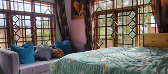 A studio room with the Kilimanjaro Mountain view located close to kcmc in Moshi.