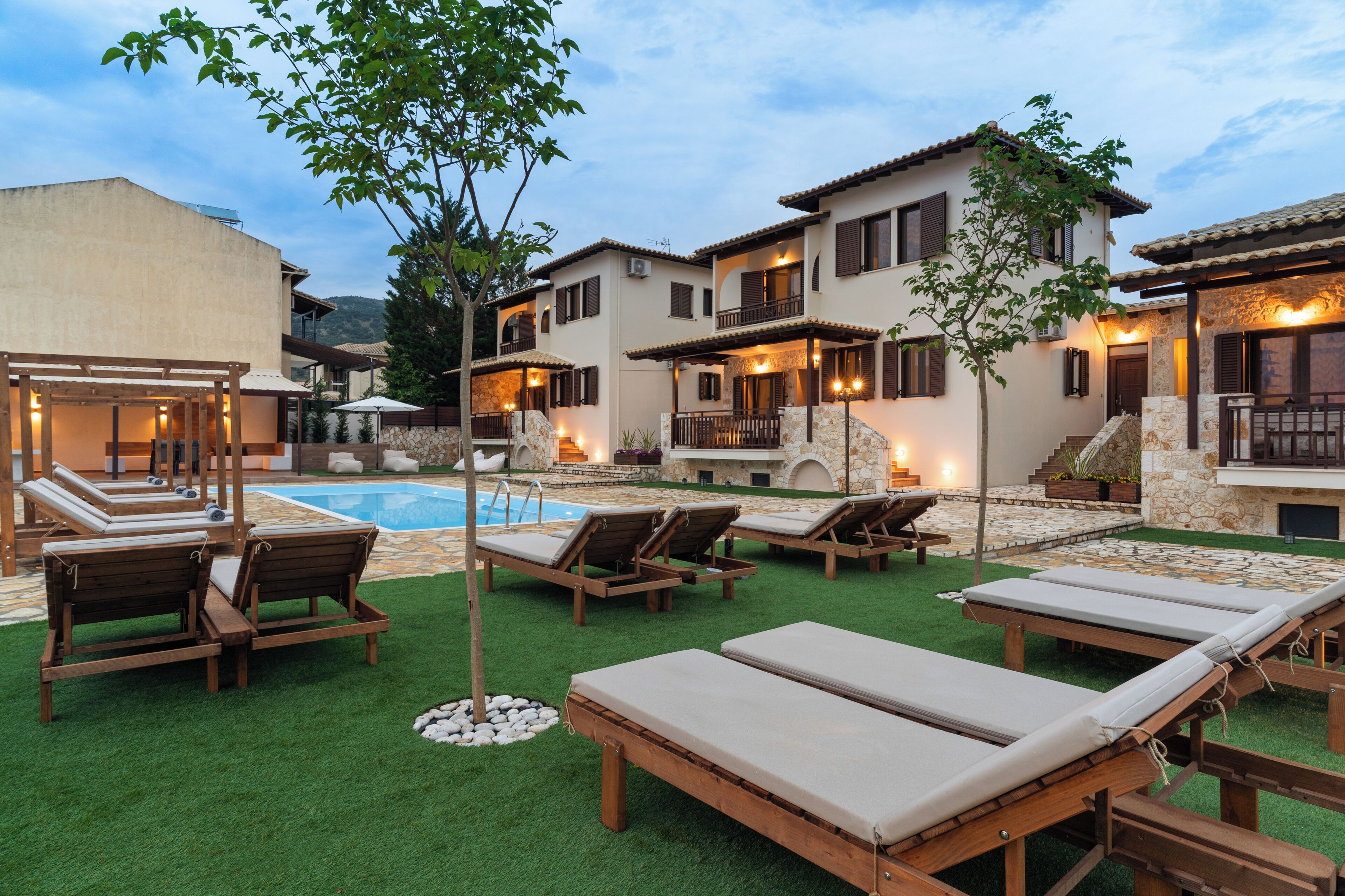 Seasonal outdoor pool
