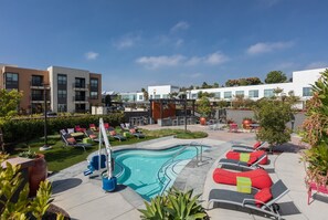 Seasonal outdoor pool