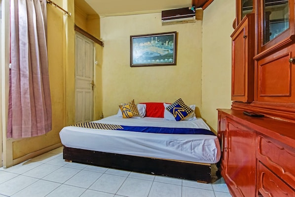 Habitación doble | Escritorio, wifi gratis y ropa de cama