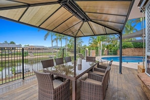 Opções para refeição ao ar livre