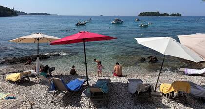 Rovinj - Borik, schöne Fe-Wo Lea für 2-4 Personen mit Garten - 5 min. vom Strand