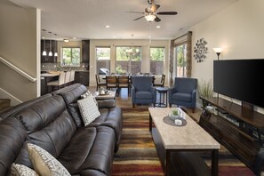 Smart TV, books, offices