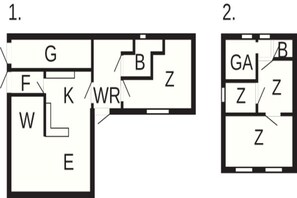 บ้านพัก | ผังชั้นอาคาร