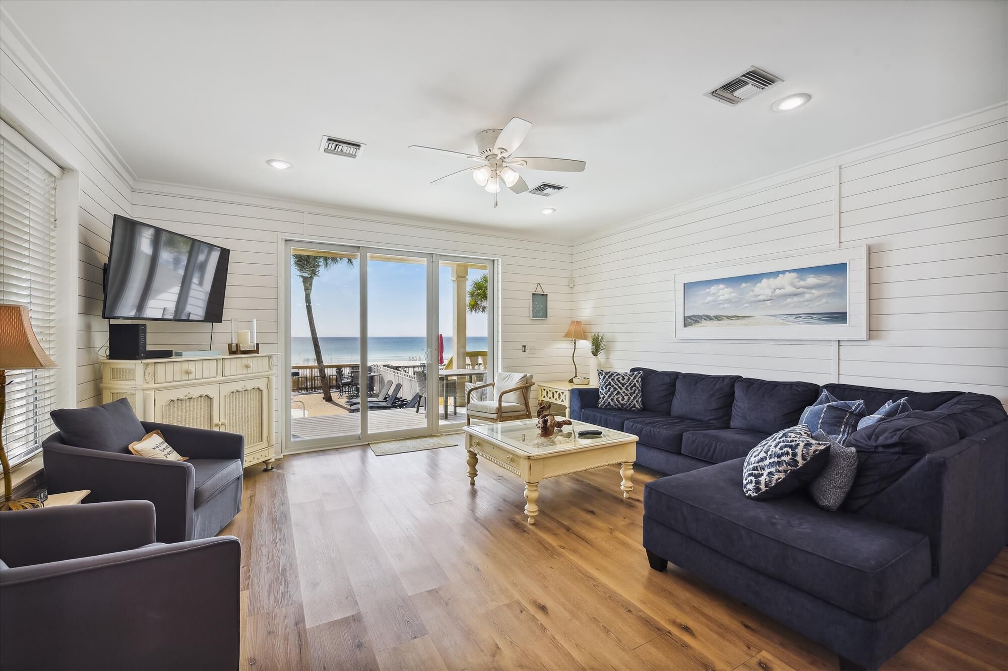 Just Beachy - 5 Bedroom / 5 Bathroom Beach Front Home!  Sleeps 20