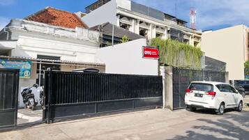 Facciata della struttura