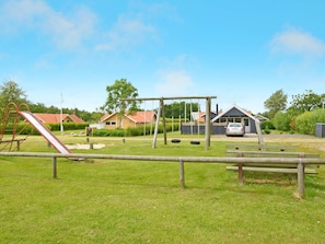 Enjoy a family-friendly stay with a playground featuring a slide and swings.