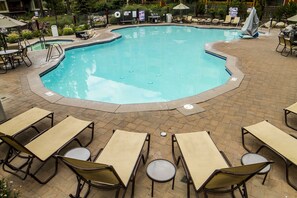 A heated pool - Updated, Village Corner Condo! Parking, Pool & Spa (Mammoth Lakes)