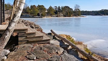 Ferienhaus | Blick auf das Wasser
