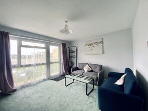 Smart TV, DVD player, books