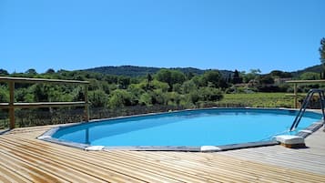 Udendørs pool, opvarmet pool