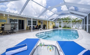 Außenpool, beheizter Pool