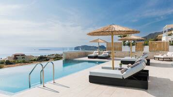 Luxury Villa, 4 Bedrooms, Private Pool, Sea View | Property grounds