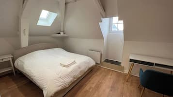 2 chambres, bureau, lit parapluie, Wi-Fi gratuit