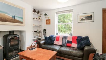Ferienhaus | Wohnbereich | Kamin