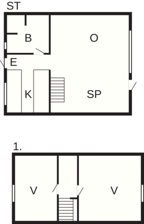 獨棟房屋 | 樓層平面圖