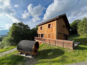 Exterior - Chalet + sauna with panoramic views in beautiful surroundings (Albiez-le-Jeune)