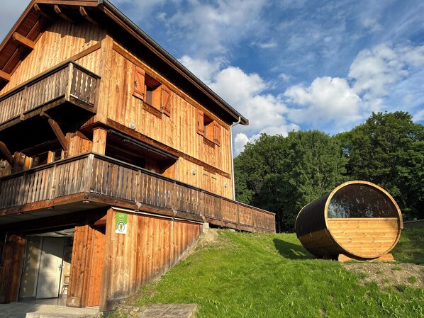 Exterior - Chalet + sauna with panoramic views in beautiful surroundings (Albiez-le-Jeune)