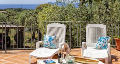 Villa 'Sa Domo Su Sole ' with Sea View, Private Terrace and Wi-Fi