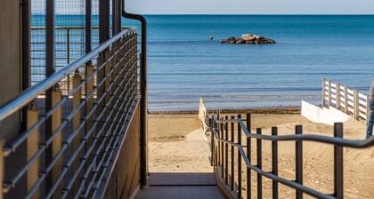 Appartement de vacances "Acqua" avec vue sur mer et jardin privé