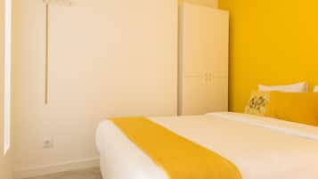 1 bedroom, WiFi (free), bed sheets