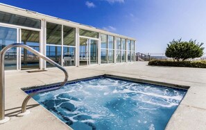 Indoor pool, outdoor pool - Gulfside Oasis On The Beach - No roads to cross - On the beach!! (Pensacola)