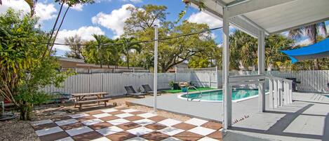 Outdoor pool